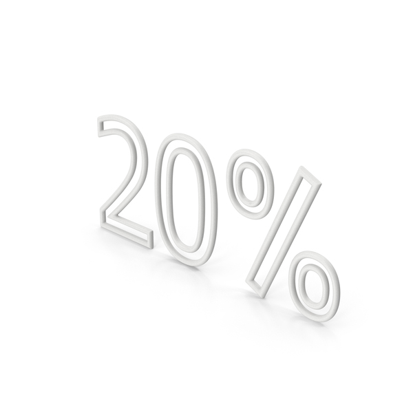 Number: Percentage 20 PNG & PSD Images