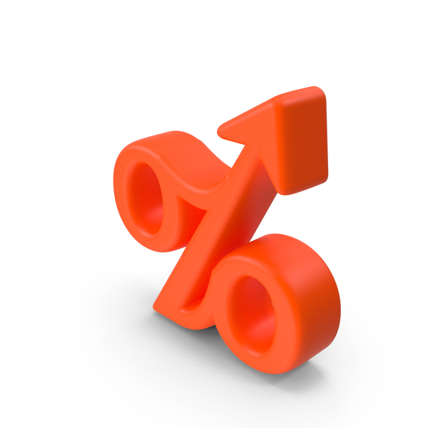 Mathematical Symbols: Percentage Symbol With Rising Arrow PNG & PSD Images Mathematical Symbols: Percentage Symbol With Rising Arrow PNG & PSD Images