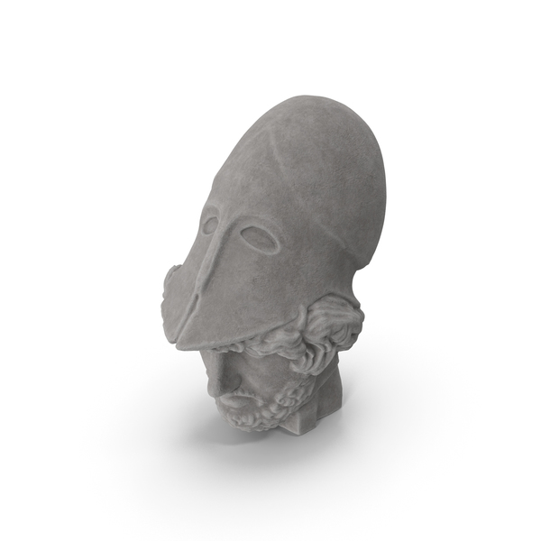 Bust: Pericles Head Stone PNG & PSD Images Bust: Pericles Head Stone PNG & PSD Images