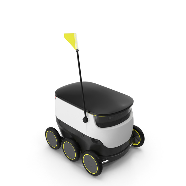 Radio Controlled Car: Personal Delivery Robot PNG & PSD Images