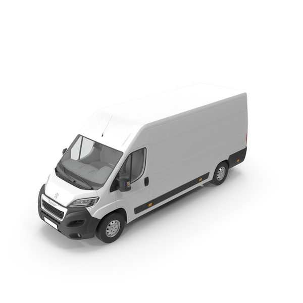 Panel Van: Peugeot Boxer L4H2 PNG & PSD Images