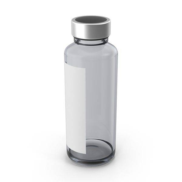 Apothecary: Pharmaceutical Bottle with Sticker PNG & PSD Images