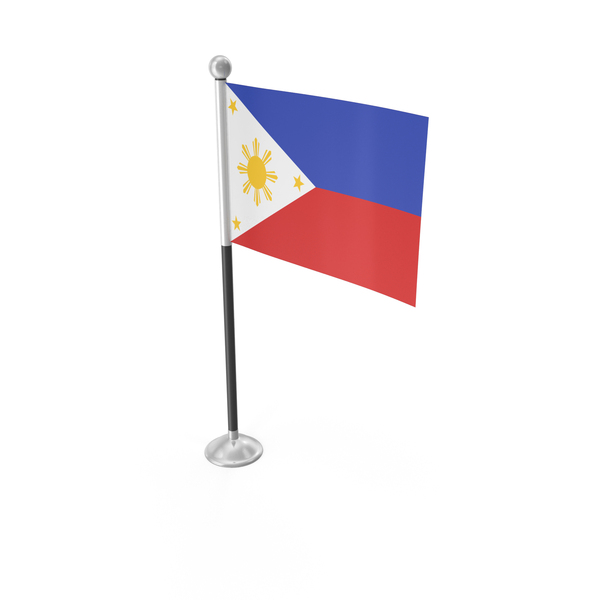Philippines Desk Small Stand Flag PNG & PSD Images