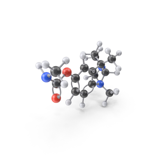 Physostigmine Molecule PNG & PSD Images Physostigmine Molecule PNG & PSD Images