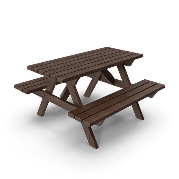 Picnic Table Mid Brown PNG & PSD Images Picnic Table Mid Brown PNG & PSD Images
