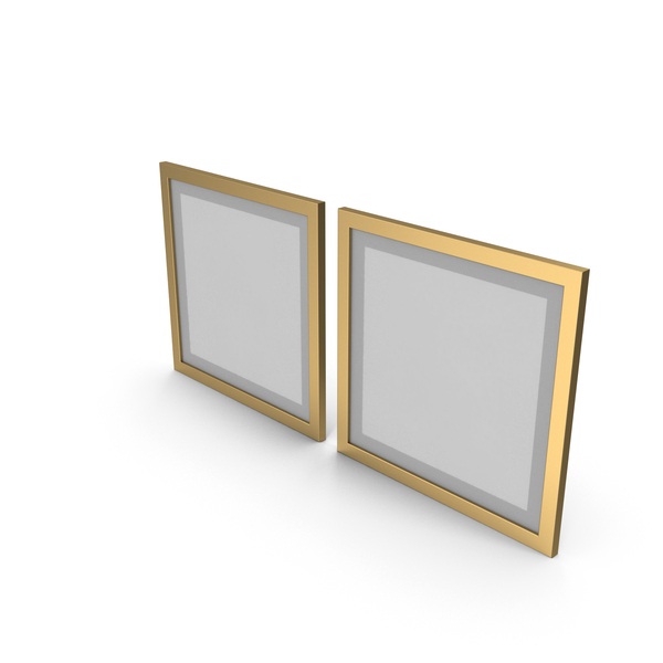 Frame: Picture Frames Set Of Two Gold PNG & PSD Images Frame: Picture Frames Set Of Two Gold PNG & PSD Images