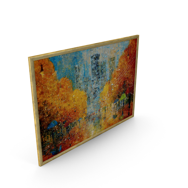 Oil Painting: Pictures Rain PNG & PSD Images Oil Painting: Pictures Rain PNG & PSD Images