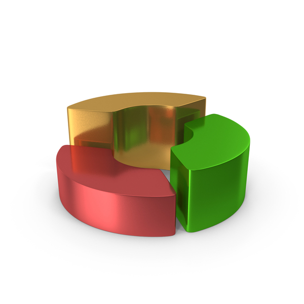 Pie Chart Circular Round Three Gold PNG & PSD Images Pie Chart Circular Round Three Gold PNG & PSD Images
