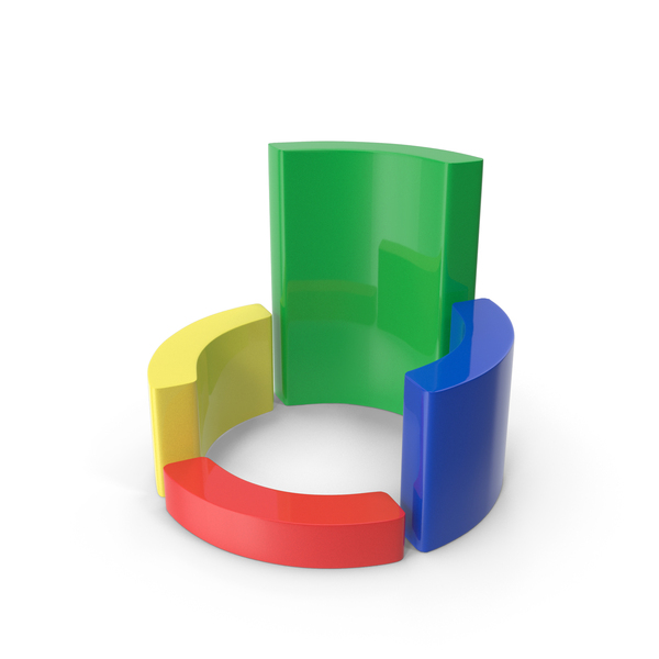 Pie Chart Four Bar Circular High Colour PNG & PSD Images