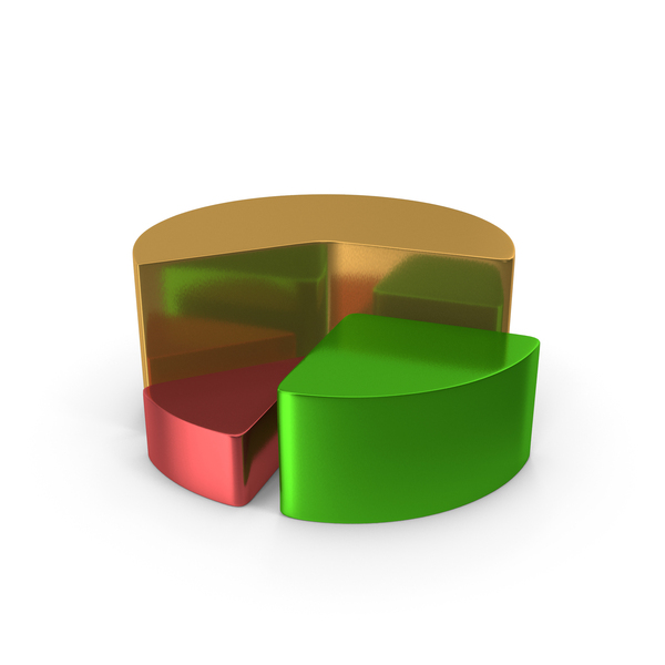 Pie Chart Three Circular Gold PNG Images & PSDs for Download ...