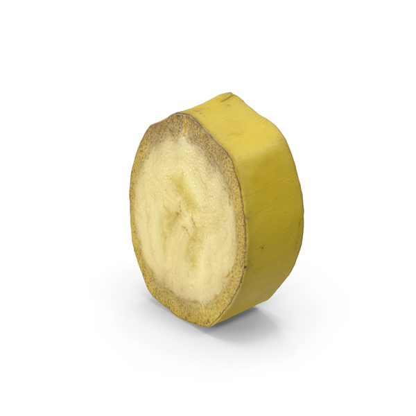 Fruit: Piece Of Banana PNG & PSD Images