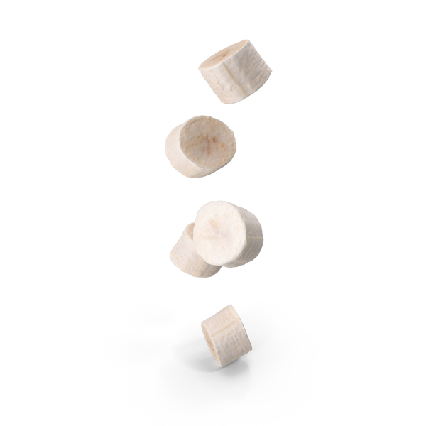 Pieces of Banana Falling PNG & PSD Images Pieces of Banana Falling PNG & PSD Images