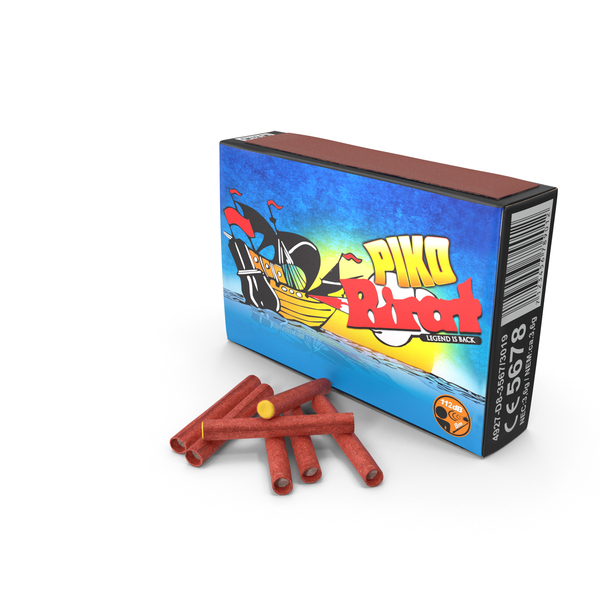 Firecracker: Piko Rocket Box Firecrackers PNG & PSD Images