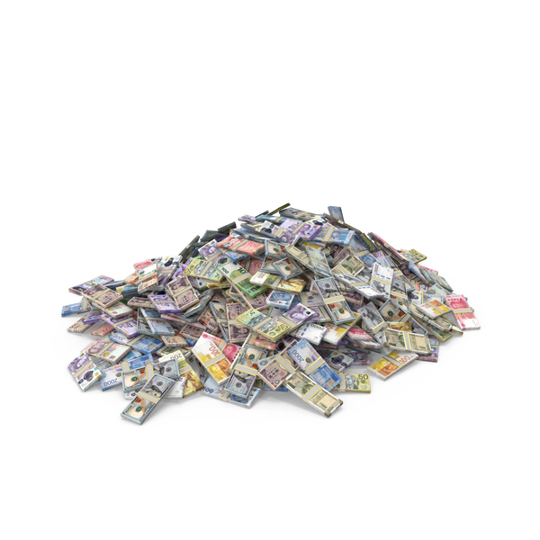 Euro Banknote: Pile of Banknotes from Different Countries PNG & PSD Images Euro Banknote: Pile of Banknotes from Different Countries PNG & PSD Images