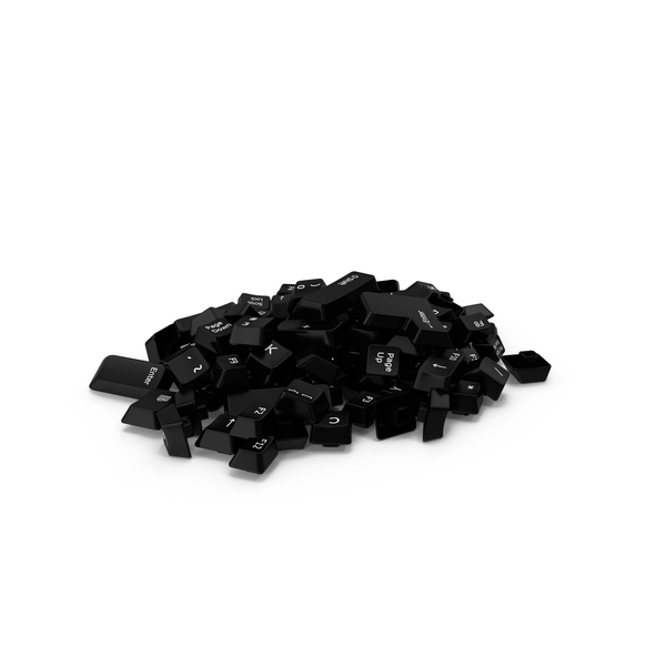 Keyboard: Pile of Black Computer Keys PNG & PSD Images Keyboard: Pile of Black Computer Keys PNG & PSD Images