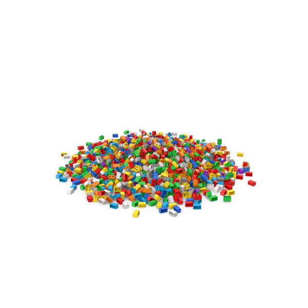 Building Block: Pile Of Brick Toys PNG & PSD Images