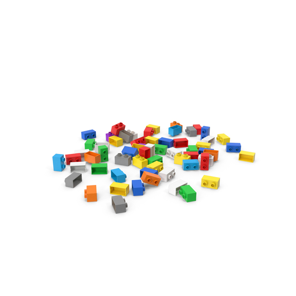 Building Block: Pile Of Brick Toys PNG & PSD Images