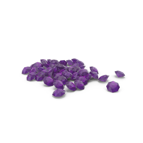 Diamond: Pile Of Diamonds Purple PNG & PSD Images