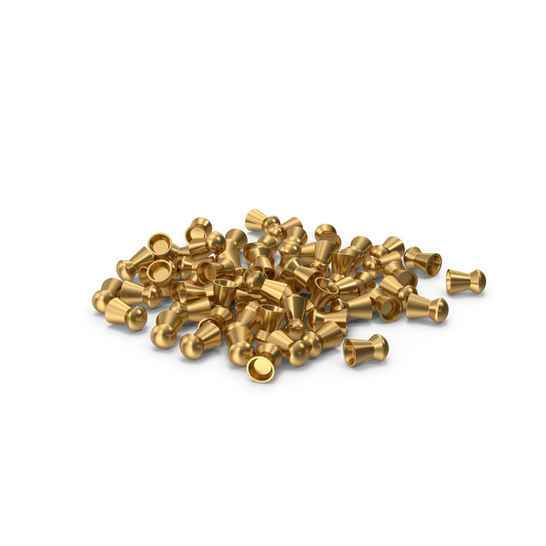 Cartridge: Pile Of Gold Airgun Pellets PNG & PSD Images Cartridge: Pile Of Gold Airgun Pellets PNG & PSD Images