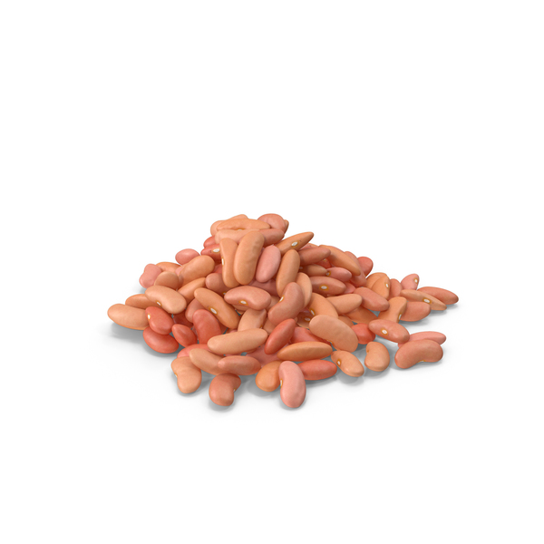Bean: Pile of Light Red Kidney Beans PNG & PSD Images