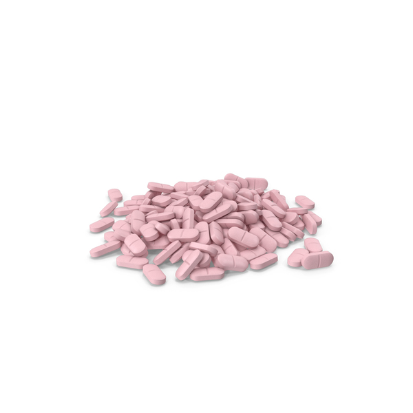 Pill: Pile Of Pills Pink PNG & PSD Images