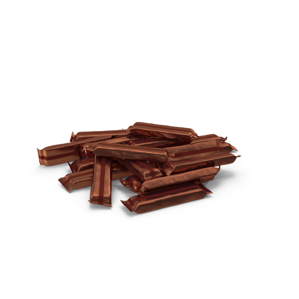 Chocolate: Pile of Wrapped Long Candy Bars PNG & PSD Images Chocolate: Pile of Wrapped Long Candy Bars PNG & PSD Images