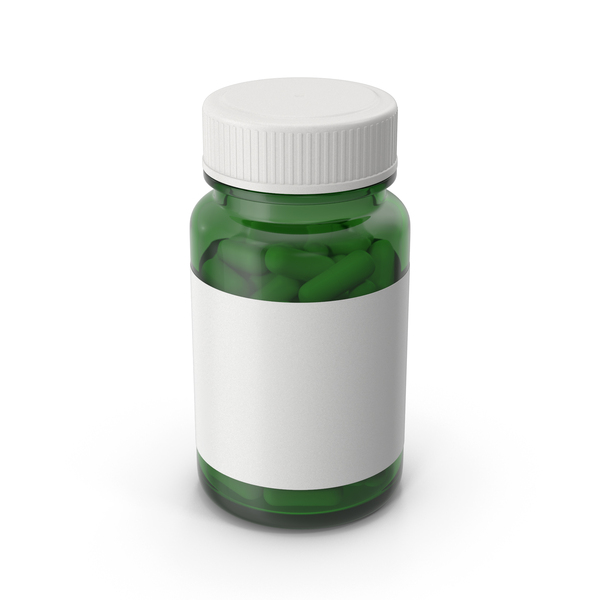 Medicine: Pill Bottle With Pills PNG & PSD Images