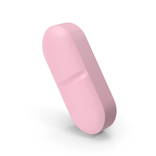 Vitamin: Pill Pink PNG & PSD Images
