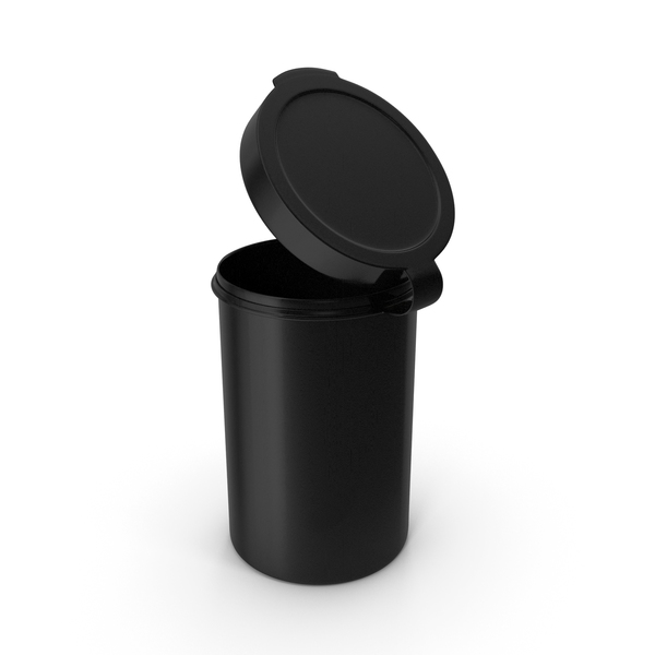 Pill Pod Hinge Top 4oz Open Black PNG & PSD Images Pill Pod Hinge Top 4oz Open Black PNG & PSD Images
