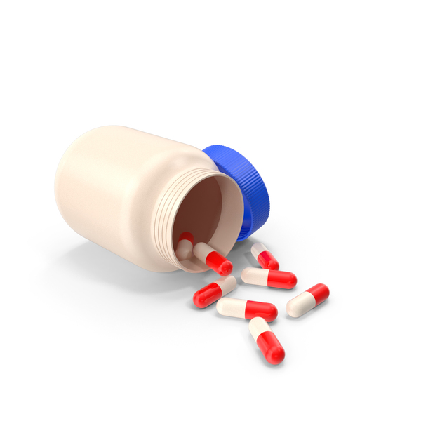 Pill: Pills Scattered From The Bottle PNG & PSD Images Pill: Pills Scattered From The Bottle PNG & PSD Images