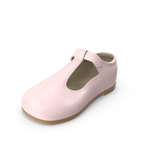 Pink Baby Shoe PNG & PSD Images