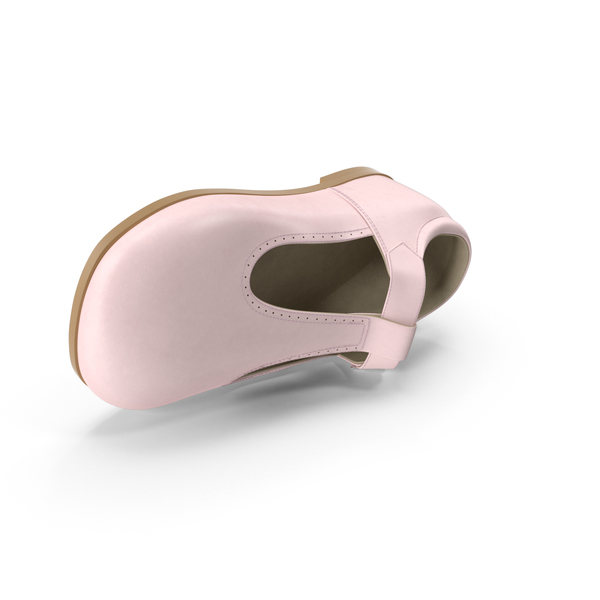 Pink Baby Shoe PNG & PSD Images