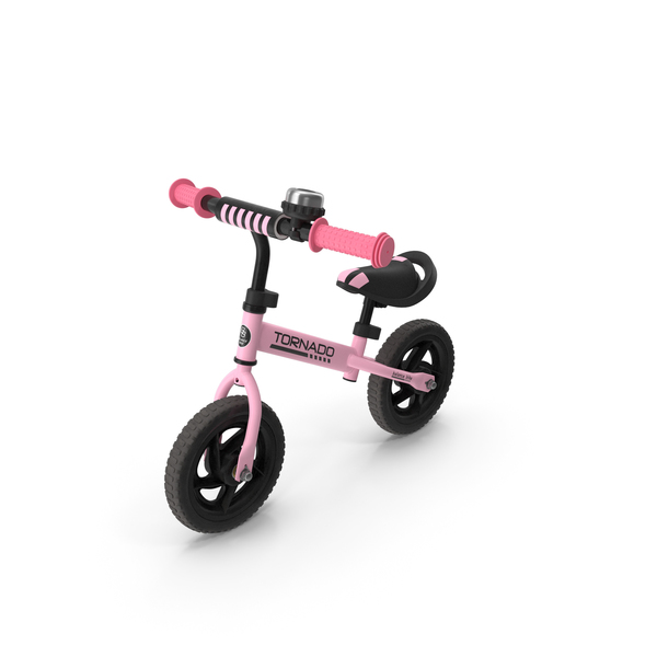 Child: Pink Balance Bike PNG & PSD Images