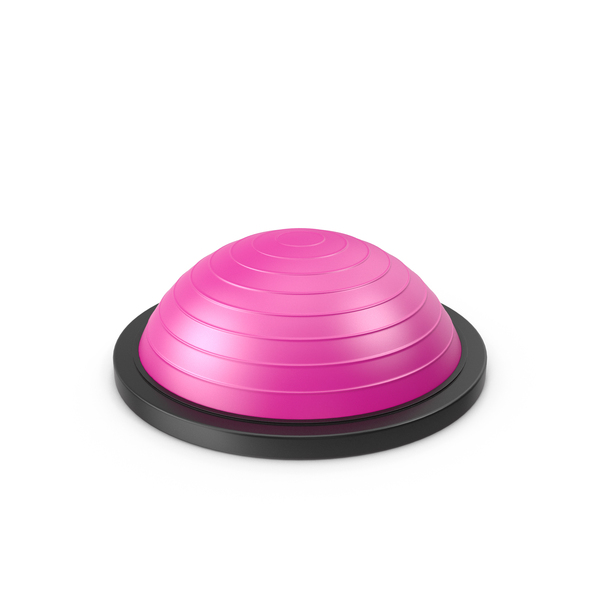 Exercise Equipment: Pink Fitness Hemisphere Ball PNG & PSD Images Exercise Equipment: Pink Fitness Hemisphere Ball PNG & PSD Images