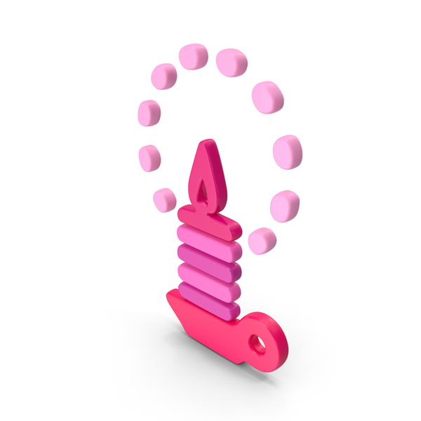 Symbols: Pink Glowing Candle Symbol PNG & PSD Images Symbols: Pink Glowing Candle Symbol PNG & PSD Images