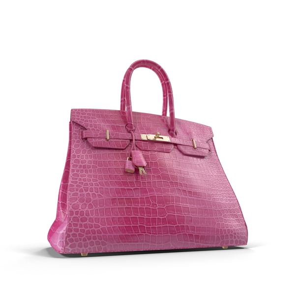 Pink Hermes Birkin Crocodile Handbag PNG & PSD Images Pink Hermes Birkin Crocodile Handbag PNG & PSD Images