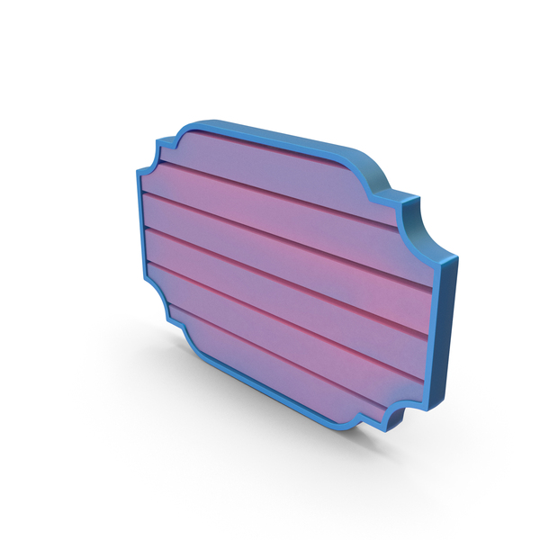 Plaque: Pink Rectangular Board With Blue Frame PNG & PSD Images Plaque: Pink Rectangular Board With Blue Frame PNG & PSD Images