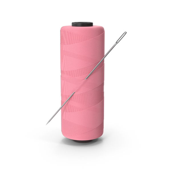 Pink Sewing Thread And Needle PNG & PSD Images Pink Sewing Thread And Needle PNG & PSD Images
