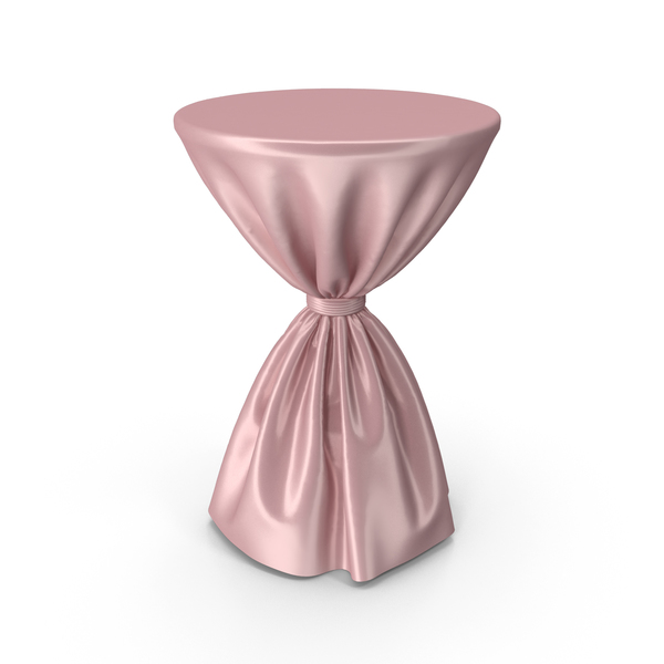 Pink Silk Tablecloth Cocktail Table PNG & PSD Images Pink Silk Tablecloth Cocktail Table PNG & PSD Images
