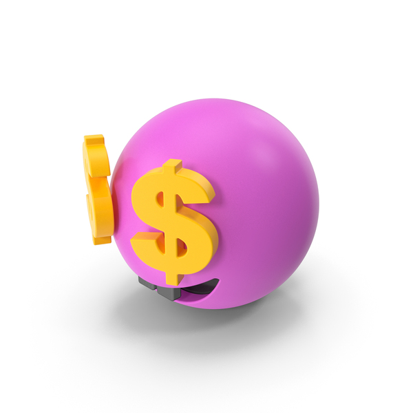 Facial Expression: Pink Smiley Face With Dollar Eyes PNG & PSD Images Facial Expression: Pink Smiley Face With Dollar Eyes PNG & PSD Images