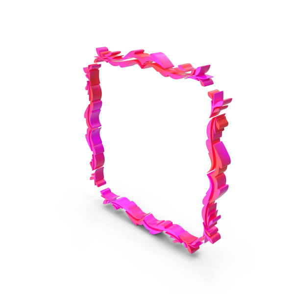 Home Decor: Pink Square Leaf Frame PNG & PSD Images Home Decor: Pink Square Leaf Frame PNG & PSD Images
