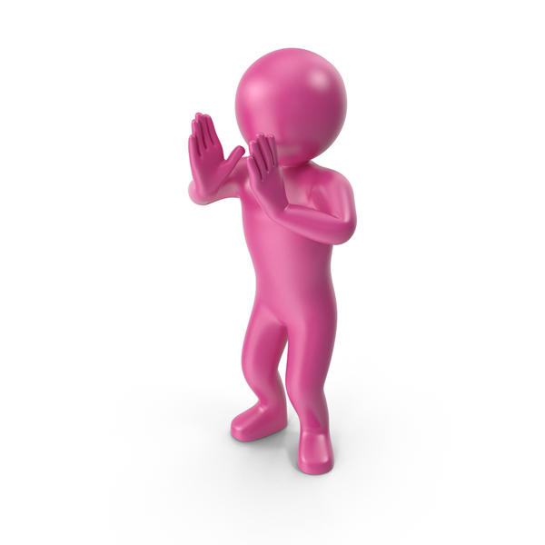 Pink Stickman Shouting PNG & PSD Images Pink Stickman Shouting PNG & PSD Images