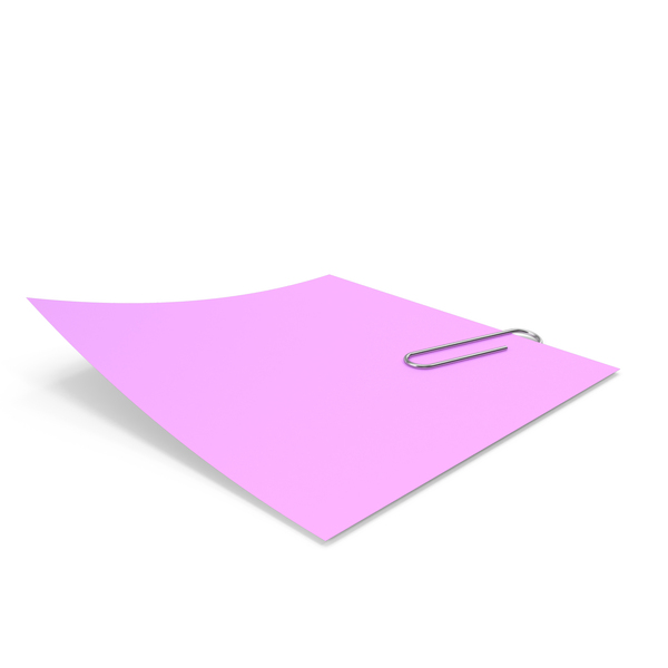Pink Sticky Note With Paper Clip PNG & PSD Images Pink Sticky Note With Paper Clip PNG & PSD Images