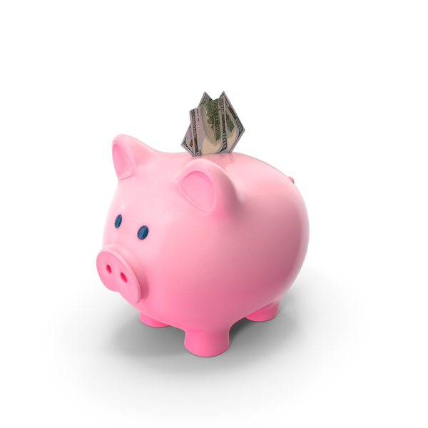 Pinkey One Hundred: Pink Piggy Bank Save 100 US Dollar Notes PNG & PSD Images Pinkey One Hundred: Pink Piggy Bank Save 100 US Dollar Notes PNG & PSD Images