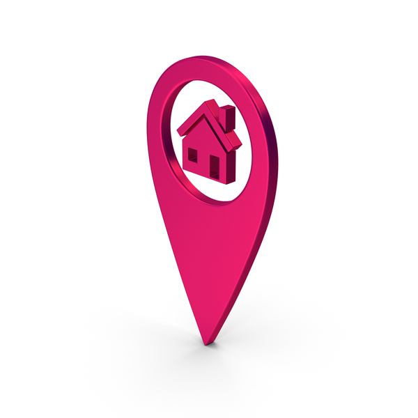 Symbols: Pinpoint Home Metallic PNG & PSD Images Symbols: Pinpoint Home Metallic PNG & PSD Images