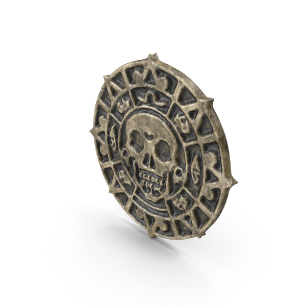 Trophy: Pirate Medallion PNG & PSD Images