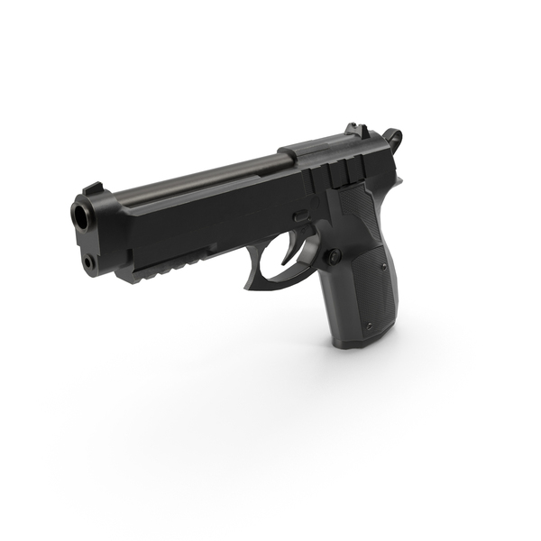 Semi Automatic: Pistol Black PNG & PSD Images Semi Automatic: Pistol Black PNG & PSD Images