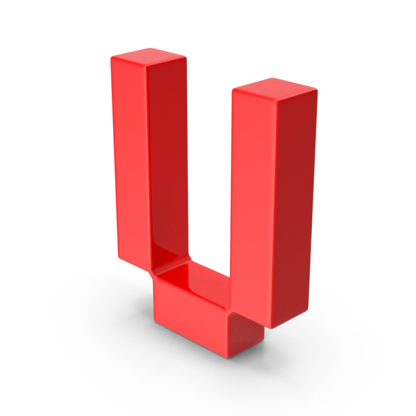 Roman Alphabet: Pixel Font Red Letter U PNG & PSD Images Roman Alphabet: Pixel Font Red Letter U PNG & PSD Images