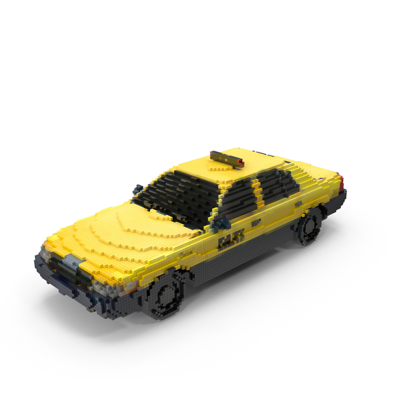 Pixel Taxi PNG & PSD Images Pixel Taxi PNG & PSD Images