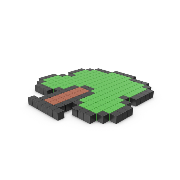 Computer: Pixelated Deciduous Tree Icon PNG & PSD Images